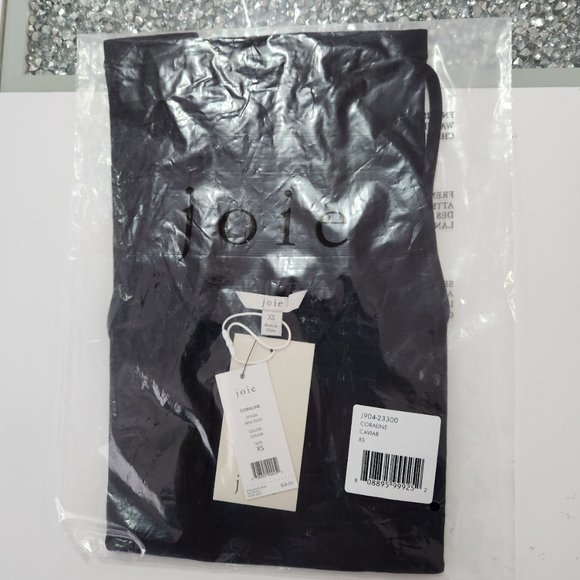 NWT - BLACK CAVIAR JOIE CORALINE SPAGHETTI STRAP SUMMER TOP - Picture 2 of 2